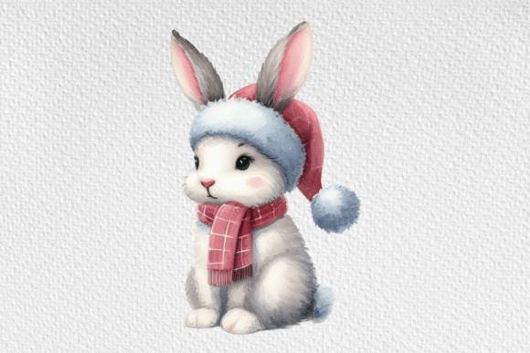 Christmas Bunny Sublimation Design PNG Review
