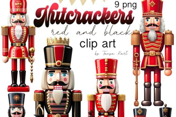 Christmas Red and Black Nutcracker PNG Review