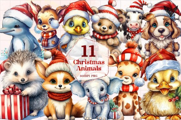 Reviewing Christmas Animals Sublimation Clipart for Stitching