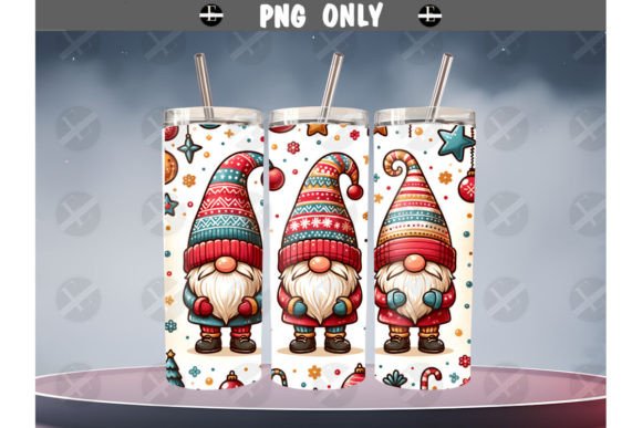 Reviewing Christmas Tumbler Wraps Gnomes for Embroidery